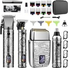Professional Hair Clippers  Men s Beard Trimmer   Grooming Kit With Electric    