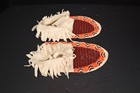 Lakota Sioux Beaded Antique Native American Indian Moccasins Vintage 10 