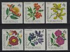 Burundi 1965 Flowers Set Sc  141 c25 Nh