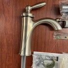 New Moen Brantford 6600bn 1 Hole handle High-arc Bathroom Faucet B143
