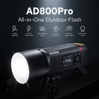 Godox Ad800pro 800ws 2 4g Studio Flash ad-r6 Reflector bd-04 Barn Door cb-09 Bag