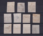 Ecuador 1865-72 Coat Of Amrs Sc 2  2a   7-8  11x  Shades   Cancels Scv 300 00