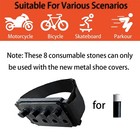 Sprintsparkzk Upgrade 1 2pcs Reusable Motorcycle Sparks Shoe Covers   Bicycle