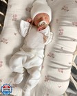 Muslin Baby Lounger Cover 2 Pack  Soft Breathable Newborn Lounger Pillow Cove