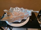 Mariposa Aluminum Tray     2013 Mexico     Leaf Form Serveware     Heavy 2 5 Lb