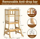 Kids Kitchen Step Stool Toddler Standing Tower With Cpc Cert removable Anti-drop