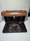 Vintage Travel Bar Set Liquor Decanter Case Vodka Bourbon Scotch Glass Bottles