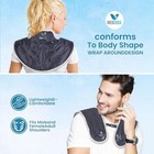 Reusable Ice Pack Neck Shoulder Wrap     Hot Cold Gel Therapy For Pain Relief