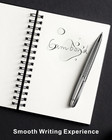 Ballpoint Pens Black Pens - Bulk Pens Metal Pen For Journaling Gift Business Men