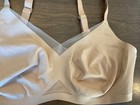 Honeylove Women s Crossover Wire Free Bra Tan Size Medium 36b   36c No Pads New