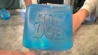 Rare Needoh Squishy Jumbo Niceburg Blue 3 x3 x3 