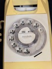 Vintage Automatic Electric Gte  Rotary Yellow Wall Telephone Parts Or Repair