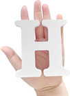 4 Inch Unfinished Wooden Letters  White Marquee Letters For Wedding Birthday Par