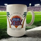 Nfl Super Bowl Football Xxix 29 Vintage Miami Stadium 1995 Beer Mug Coffee Stein