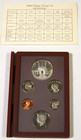 1984-s Prestige Us Proof Coin Set 6 Coins With Olympic Silver  1 Dollar   Coa