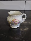 Antique Victorian Homer Laughlin Shaving Mug  Gold Trim  superba  Pink And Blue