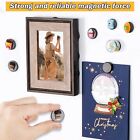 20pack Magnets For Crafts With Adhesive Backing round Disc Magnets Strong Stick 