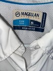 Magellan Outdoors Women Xl Shirt Laguna Madre Fish Gear Button-up Ss Relaxed Fit