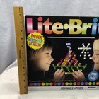 Lite Brite Basic Magic Bigger Brighter Screen Light Bright 214 Piece Set Nob