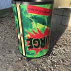 90   s Surge Soda Can Giant Promotional Display Rolling Cooler Retro Read Desc