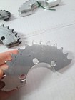 Set Of 7 Split Sprocket Halves Assorted Sizes