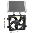 Radiator   Cooling Fan Assy For Polaris Rzr 800 2008-2014   Rzr 4 800 Rzr S 800