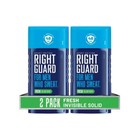 Right Guard Sport Antiperspirant   Deodorant Invisible Solid For Men  Fresh  2 6