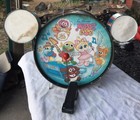 Muppets Drum Set Noble Cooley Fragile Rock Usa Jim Henson 1984 Vintage Fun As Is