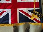 Union Parade Standard  flag  With Pole And Dressed