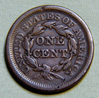 1851 Braided Hair Large Cent  Vf United States Large Cent - Lot 1712