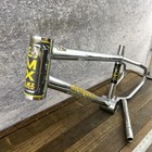 Vintage 1983 Mongoose Minigoose Bmx Frame 20 In Mini 80s Looptail Usa Seatpost