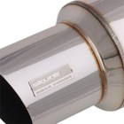 Skunk2 Universal T-304 Stainless Exhaust Muffler 76mm 3 00  Inlet X 4 50  Outlet