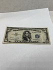 1953 A  5 Five Dollar Us Silver Certificate Xf Ef Extra Fine Core  915