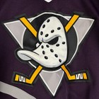 Vintage Nwt  Anaheim Mighty Ducks Ccm Size 48 Authentic Center Ice Jersey Nhl