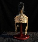 Medieval Roman Gladiator Helmet Antique Armor Costume Display Decor