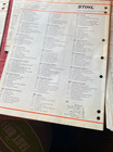 Stihl Chain Saw Ms 460  Parts And Tech Manual 