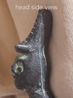 Antique Bronze Statue Of Priestess To Venice  Italy Copy small 31 2  Tall  4095