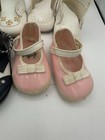 Antique   Vintage Doll Shoes Lot Of 6 Pairs Various Colors
