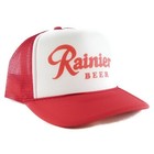 Rainier Beer Foam Front Trucker Hat Snapback Mesh Cap Retro Pacific Nw