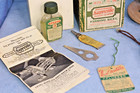 Early Old Vintage Pflueger Supreme 1573 Fishing Reel Box Bag Collectible Display