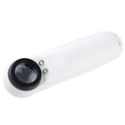 40x Magnifying Loupe Map Magnifier Eye Jewelry Loop W  Led Light   Switch Button