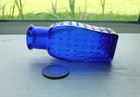 Blue  Coffin Embossed   Poison