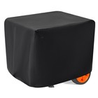 Heavy Duty Waterproof Generator Cover  900d Polyester  Fits 5000-10000w  Black