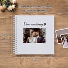 10 X 10 Inch Diy Scrapbook Photo Album 40 Pages  White