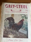 Vintage  grit And Steel  Poultry Magazines 1972 9 Issues January-september Good
