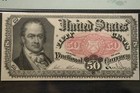 Noblespirit  co  1875 Us Fractional Currency 5th Issue 50c Pmg 63 Ch  Unc  Epq