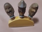 Vtg Hand Carved German Bottle Stopper   Pourer Lot Of 3 - Used 