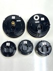 Vee 3 Black Gold Boat 5 Gauge Set 7k Rpm 50 Mph f-o-t deutsch 6 Pin Plug