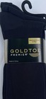 Men   s Gold Toe Metropolitan 3 Pairs Of Black Dress Socks 10-13
