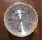 Vintage Springfield Wall Weather Station Nautical W  Ship s Wheel Dial
